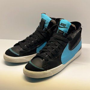 Size 10 - Nike Blazer Mid '77 Black Aqua 2022